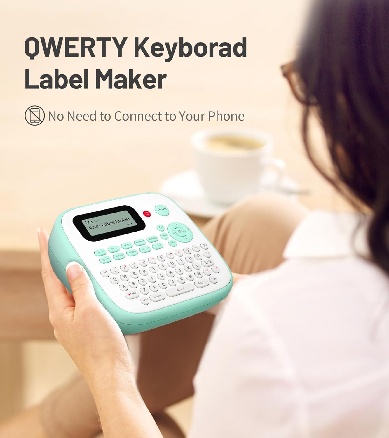 Label Maker Machine with-Tape, Label Maker Waterproof-Labels, Label Maker D210S, Labeler Machine for Classroom Teacher Kids School Items, Portable Label Makers Multiple Symbols Fonts for Home Office - Image 8