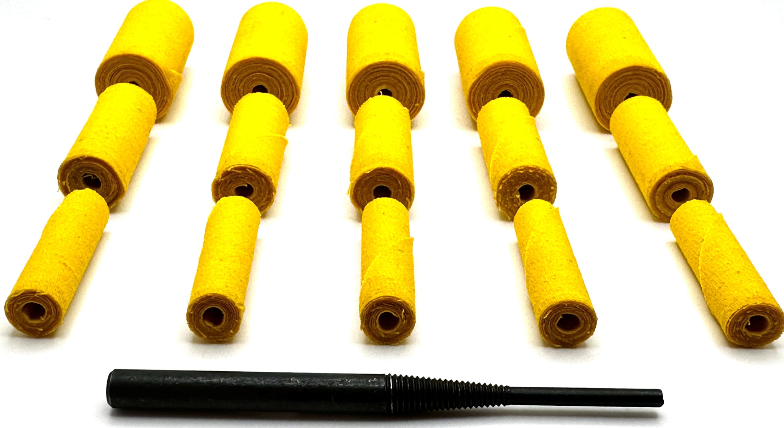 Pro-Graad Yellow Treated Cloth Buffing & Polishing Cartridge Roll