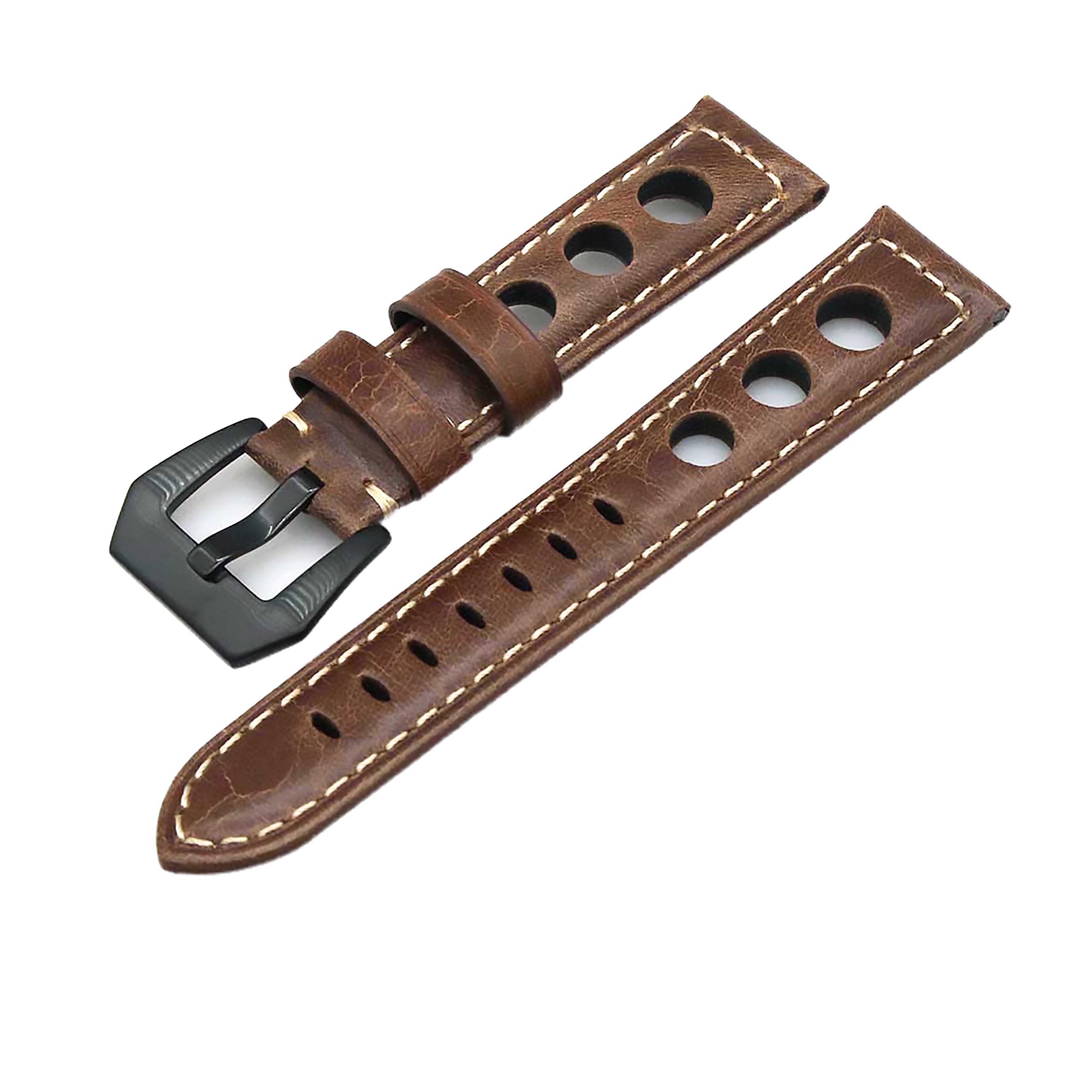 WAMD Quick Release Rally Leather Watch Strap (Brown, 20 mm) (B0CPQ5VQ6Y) Amazon Price History, Amazon Price Tracker