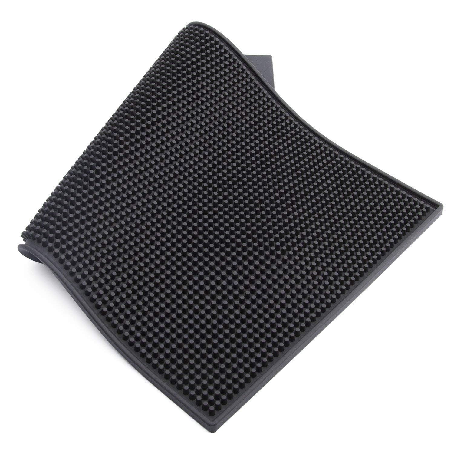Blend Art Rubber Bar Service Mat Spill Mat for Counter Top, Non Slip - 45 cm x 30 cm (Pack of 1 Pieces) 1
