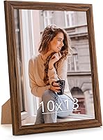 Vista 92 de Marco de Madera Marrón de 16 x 20 Pulgadas, Marco de Madera de 20 x 16 Pulgadas con Grano de Madera Natural Rústico, Marco de Pared Moderno Marrón