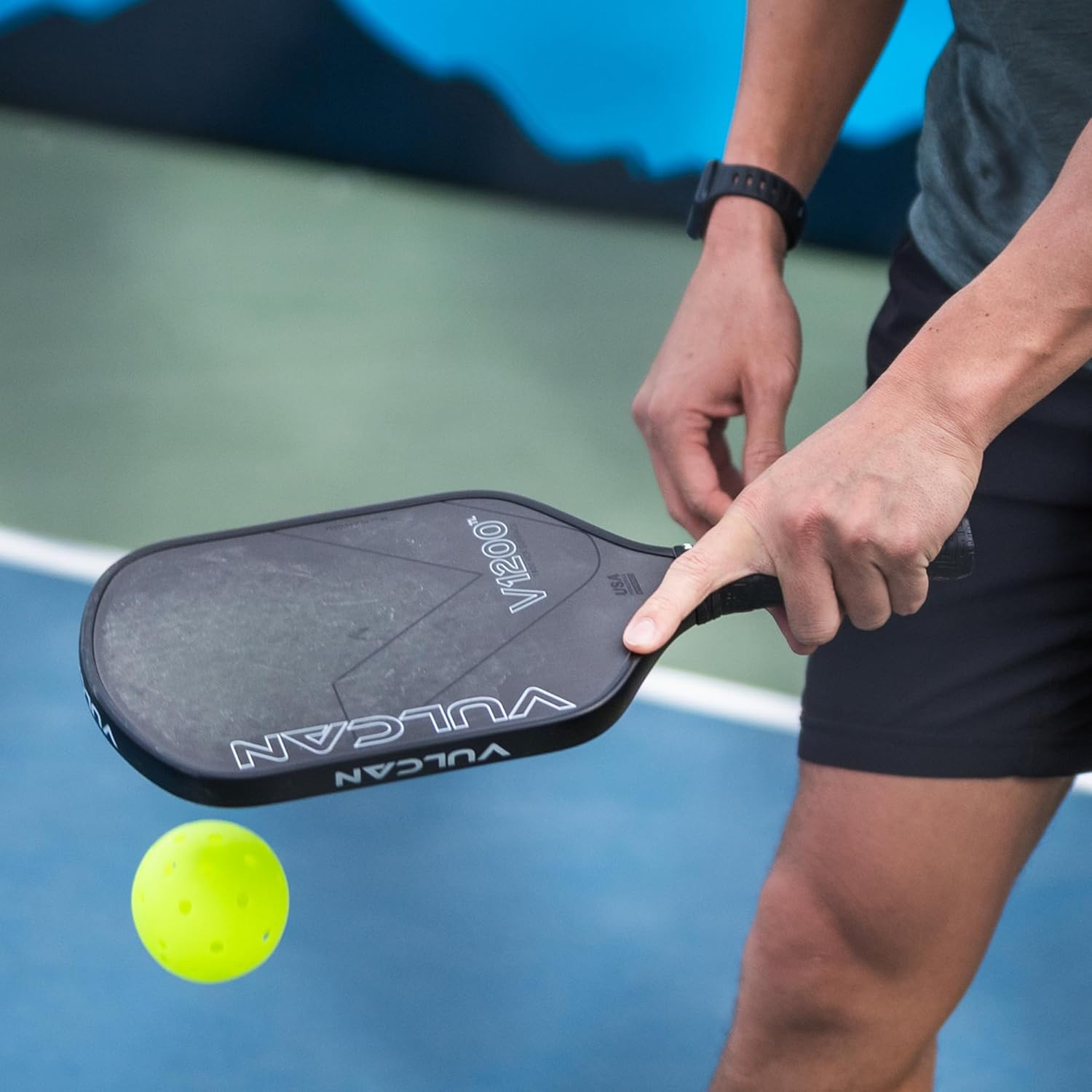 Vulcan | VPRO Flight Outdoor Pickleball Official Ball of The PPA Tour & MLP | 3, 6, 12, 36 & 100 Ball Pack | Hi-Vis Yellow - Image 2