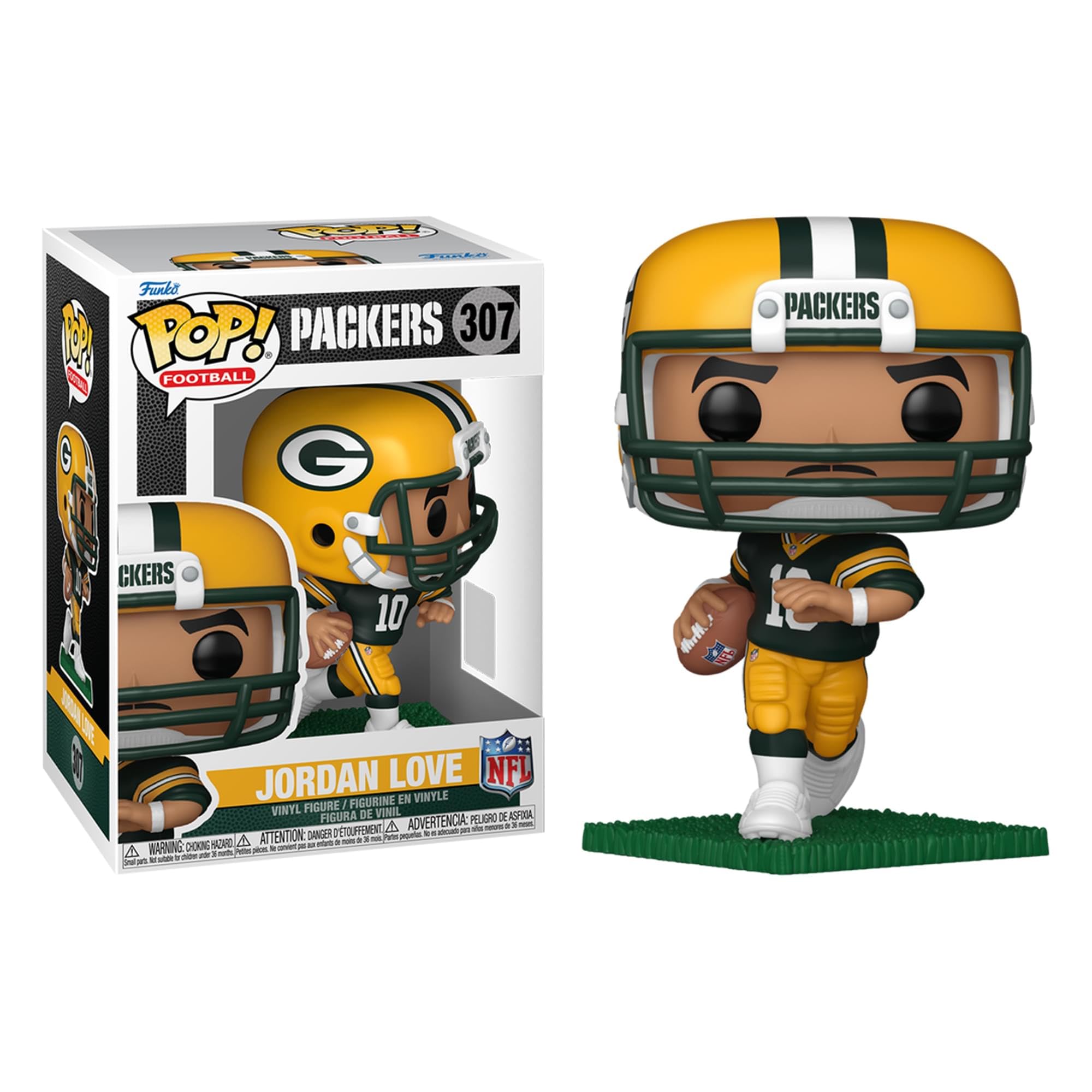 Funko Jordan Love (Green Bay Packers) NFL Pop!