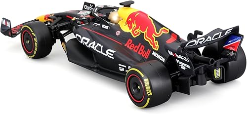 Miniatura 6 de Maisto - Coche de control remoto a escala 124, Fórmula 1, Red Bull Racing RB18, 9.1 in, color negro