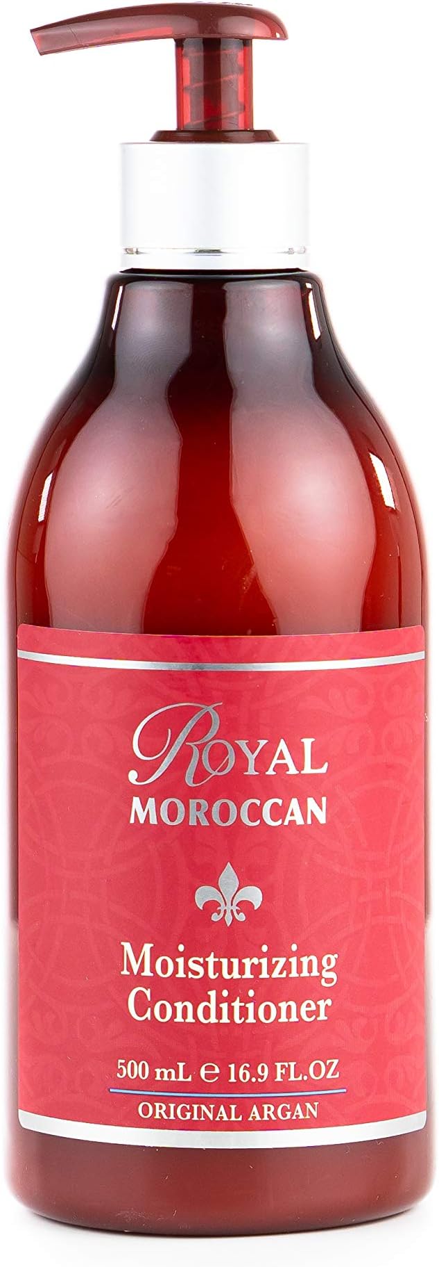 Moisturizing Conditioner Royal Moroccan Formula - Moisturizing Conditioner For Dry and Colored Hair 500 ml 16.9 fl.oz, Base of Moroccan Argan oil, For color - Treated Hair, Frizzy Hair.
