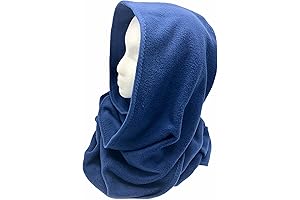 Hooded Scarf, super warm and soft plush fleece hood scarf, snood