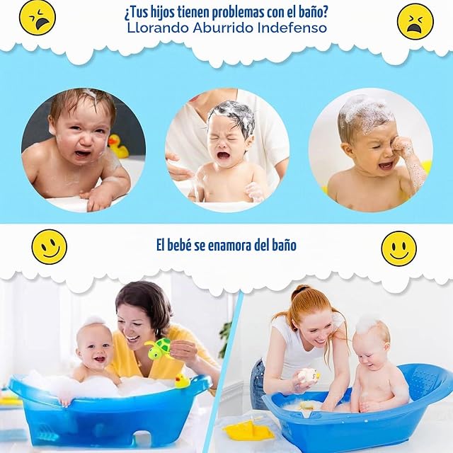 Foto 4 de 6 de Juguete 4 Piezas Baño Bebe Juguetes Piscina