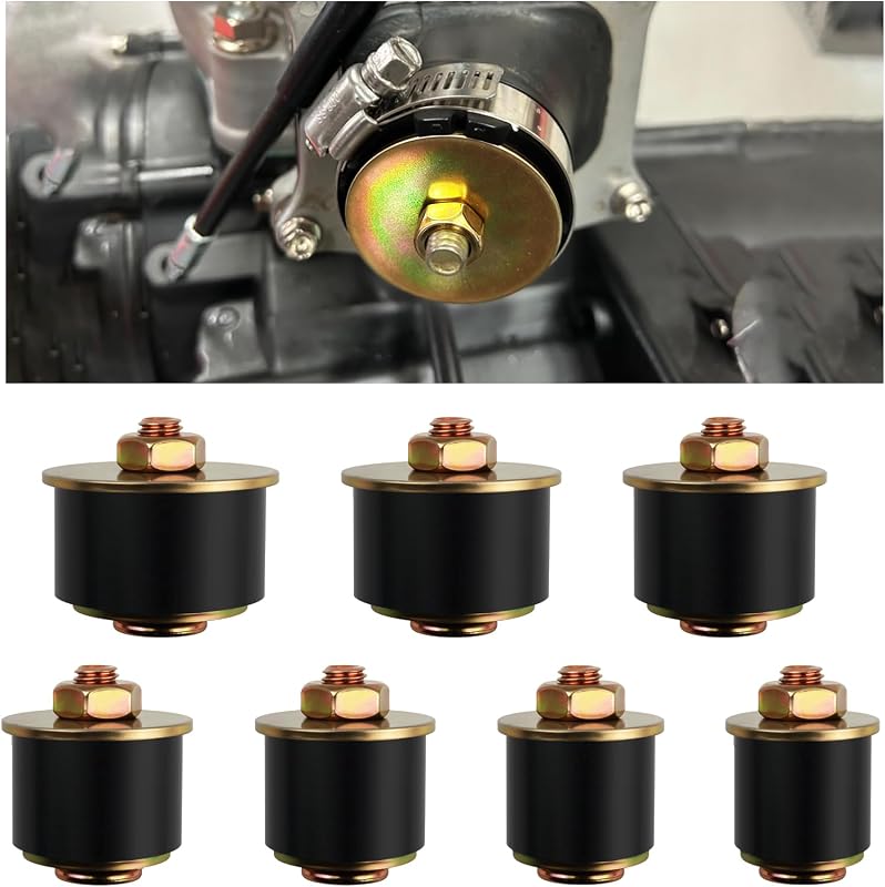Kit de Tampões de Expansão de Borracha YGDMD para Motor, 7 Tamanhos de 19 a 41 mm – 7 unidades