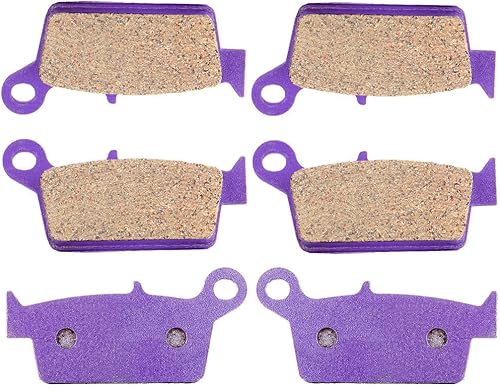 SCITOO FA131 Pastillas de freno para Honda Dream 50R 2004 pastillas de freno traseras de fibra de carbono