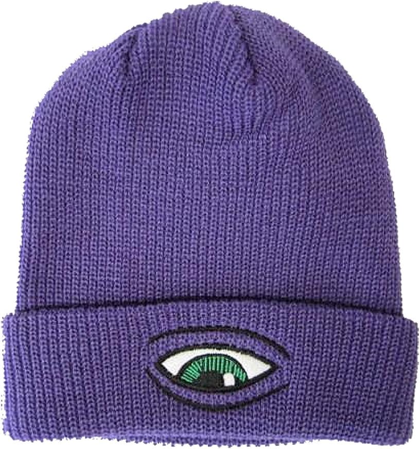 Toy Machine Mens Sect Eye Dock Beanie Hats One Size Purple