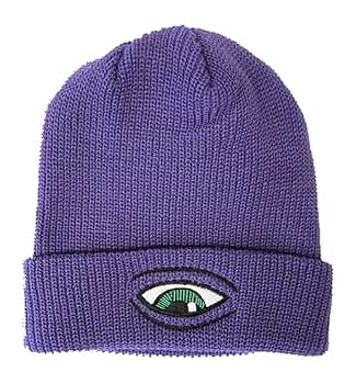 Toy Machine Mens Sect Eye Dock Beanie Hats One Size Purple