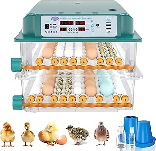 Umisu Couveuse Oeuf Automatique Incubateur Oeuf Retournement Automatique des œufs Température Automatique 120 œufs Numérique Incubateur d'oeufs de Ferme