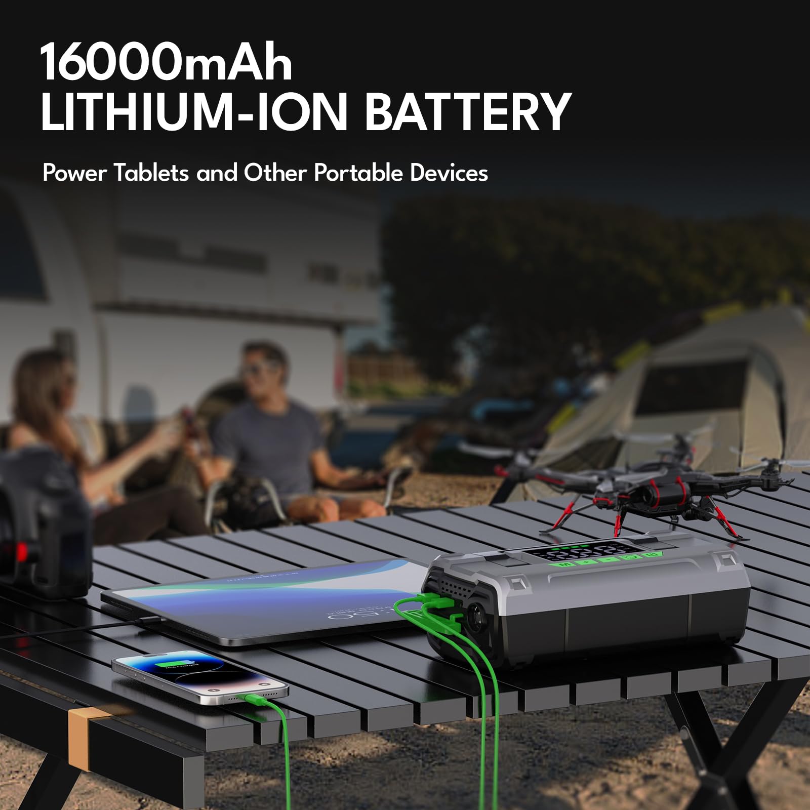 CAROSS T14 Pro Arrancador de Batería 12V 1500A 16000mAh | Compresor de Aire 150 PSI, Batería de Iones de Litio, Arrancador Inteligente