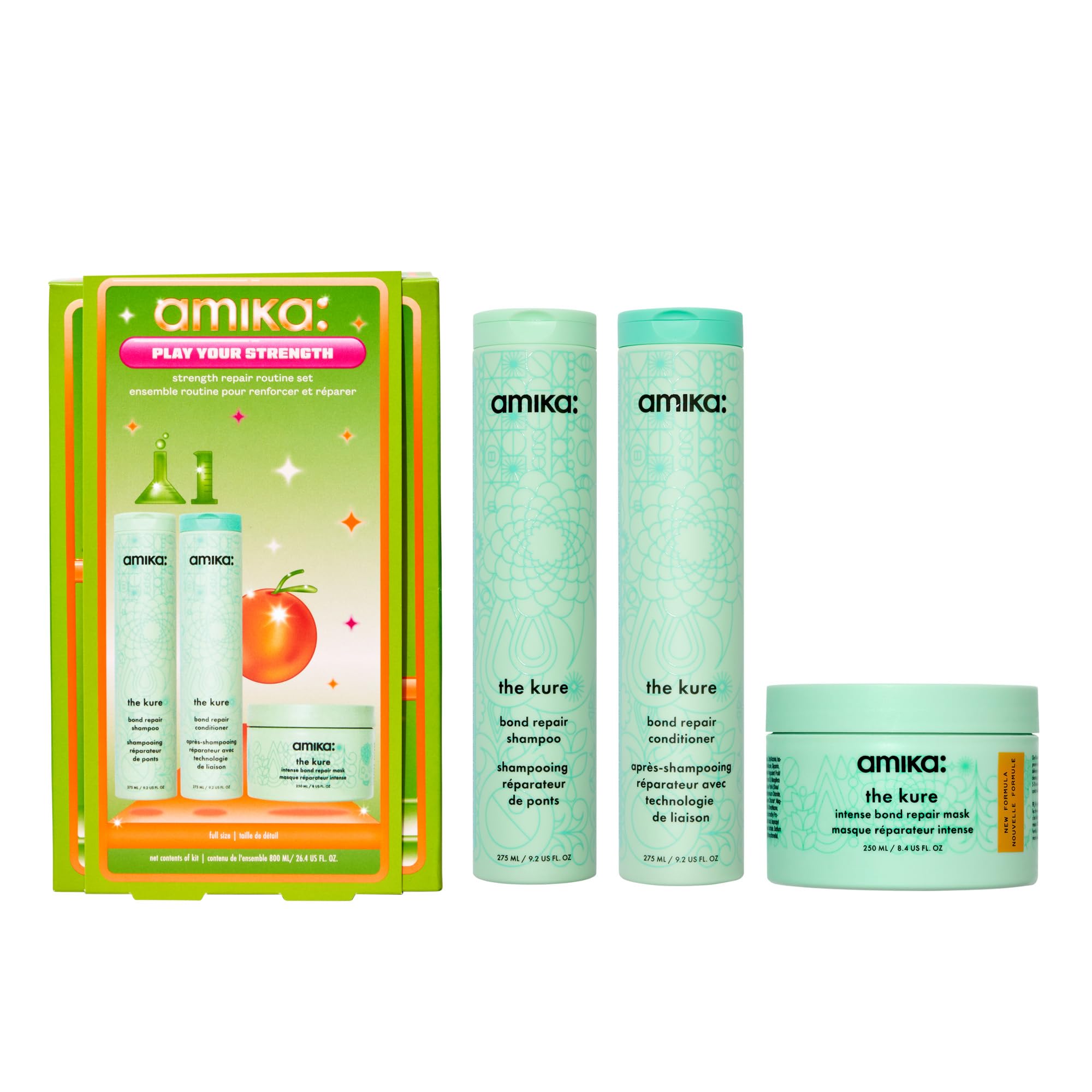 amikaplay your strength: strength repair routine set