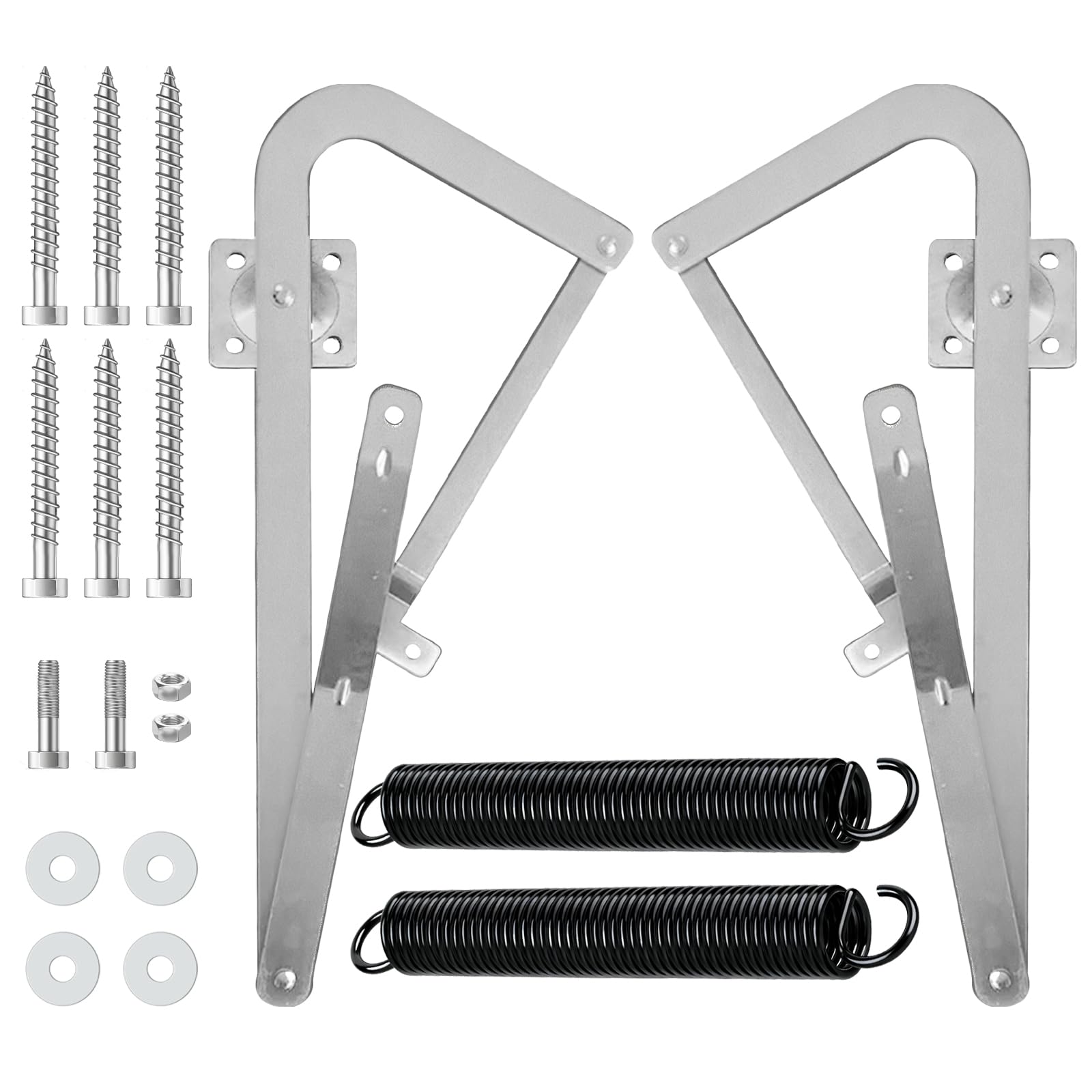 Photo 1 of 55-2 Attic Ladder Hinge Arms with Springs,Compatible with Werner Mk5, WU2210, W2208, W2210 Attic Ladders Parts, Fits for Werner Attic Ladders Manufactured After 2010