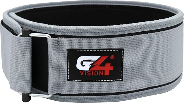 G4 Vision Premium Weightlifting Belt Self-Locking Weight Lifting Belt for Serious Functional Fitness, Weight Lifting & Lifting Athletes