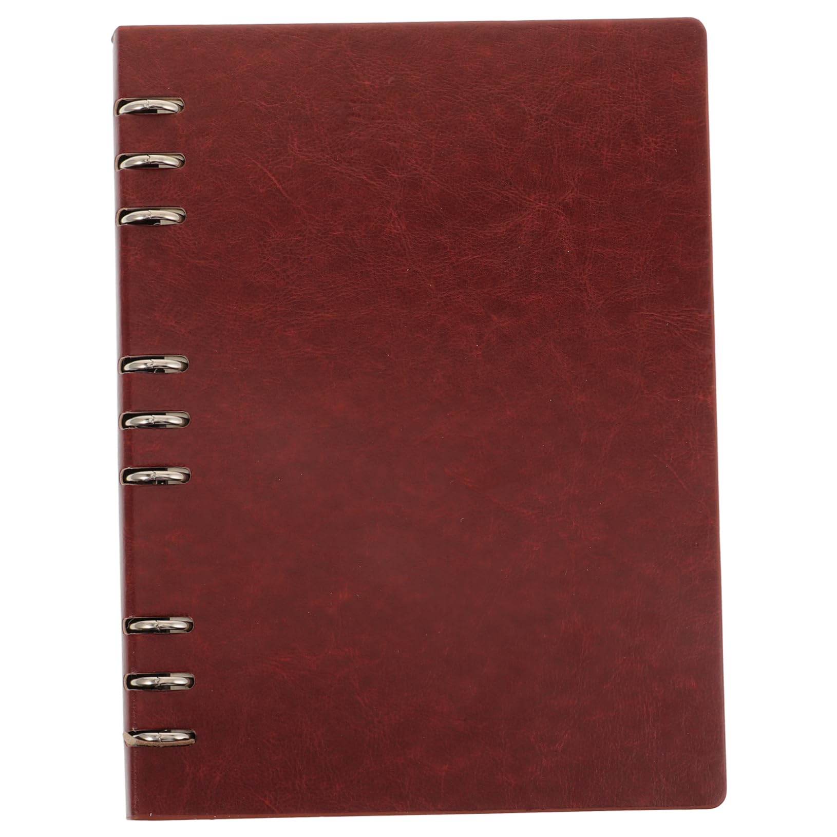 Artibetter Carnet de Notes en Pu Couverture Rigide à Anneau pour Homme Pages Lignées pour L'écriture Quotidienne et Scolaire