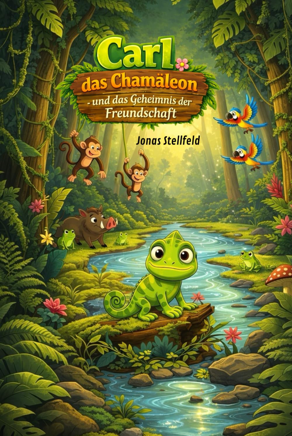 Carl das Chamäleon und das Geheimnis der Freundschaft: Eine Geschichte über Mut, Freundschaft und das Gefühl, genau richtig zu sein
