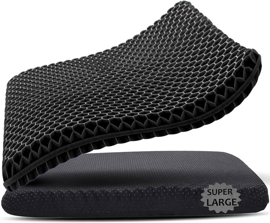 Amazon.com: Helishy Gel Seat Cushion, 19x19inch Super Large Gel