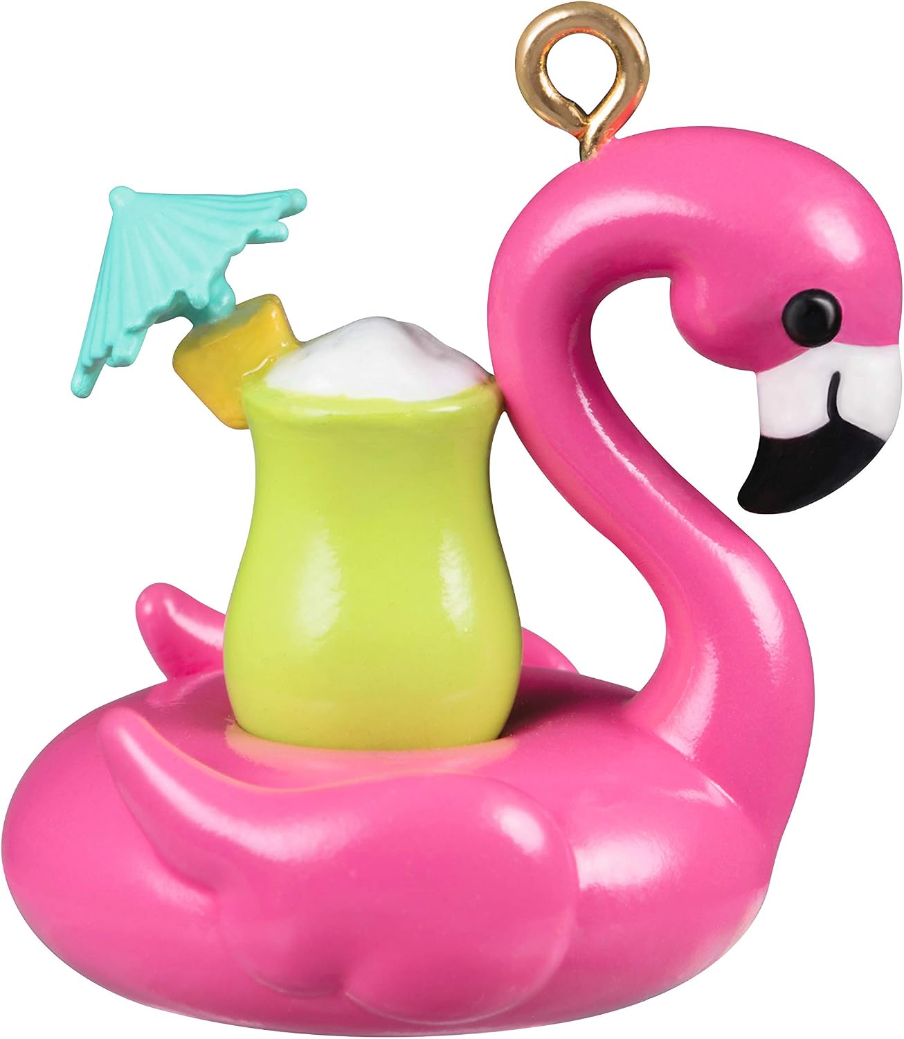 Hallmark Keepsake Christmas Ornament 2020, Mini Flamingo Floatie, 0.8" (0799QXM8284)