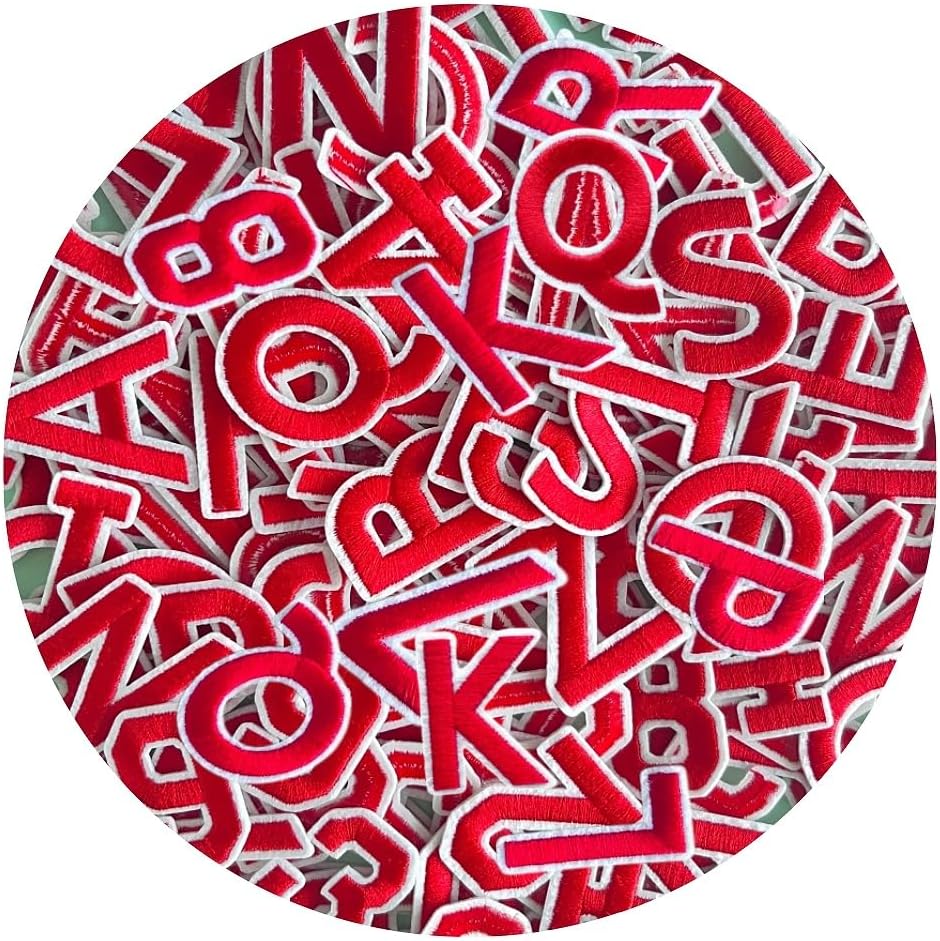 144 PCS 1.5 Inch Gold Alphabet A-Z and Numbers 0-9 Applique Patch,Iron On Letters Embroidered Patches DIY Decoration for Jeans,Hats,Jackets,Clothing Accessories,Socks,Backpacks,T-Shirts