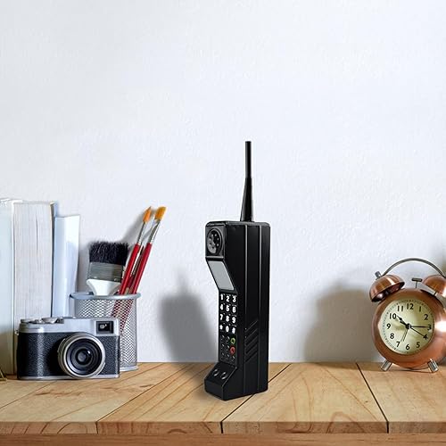 Miniatura 4 de Adorno retro de ladrillo para teléfono celular, modelo retro de los años 80 y 90, adorno de teléfono celular para simulación fotográfica,