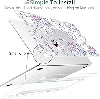 Vista 218 de TWOLSKOO for M4 MacBook Air 13.6 inch Case 2025-2022 Release M4 A3240 M3 A3113 M2 A2681, Plastic Hard Shell & Screen Protector & Keyboard Cover &