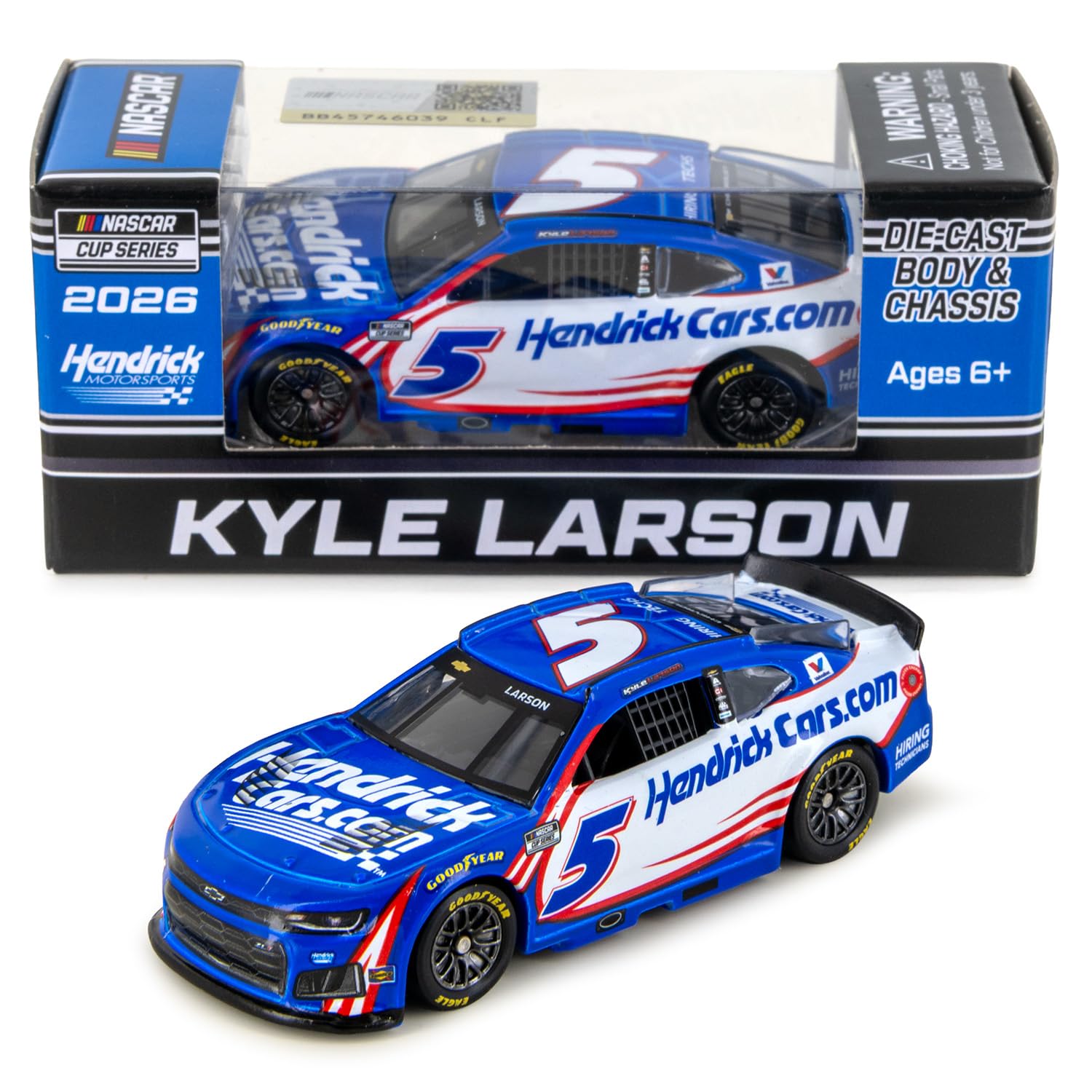 Kyle Larson 2026 HendrickCars ARC Chassis Diecast Car 1:64 Scale