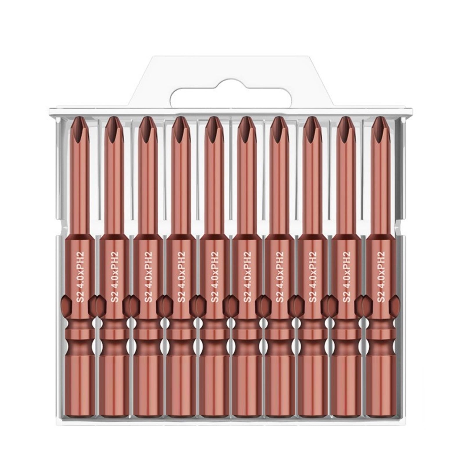 Impacts Crossing Bits Long Screwdriver Bits PH0 PH1 PH2 1 / 4Inch Hexagon Shank Crossing Impacts Driver for Drilling Screwdriver Set