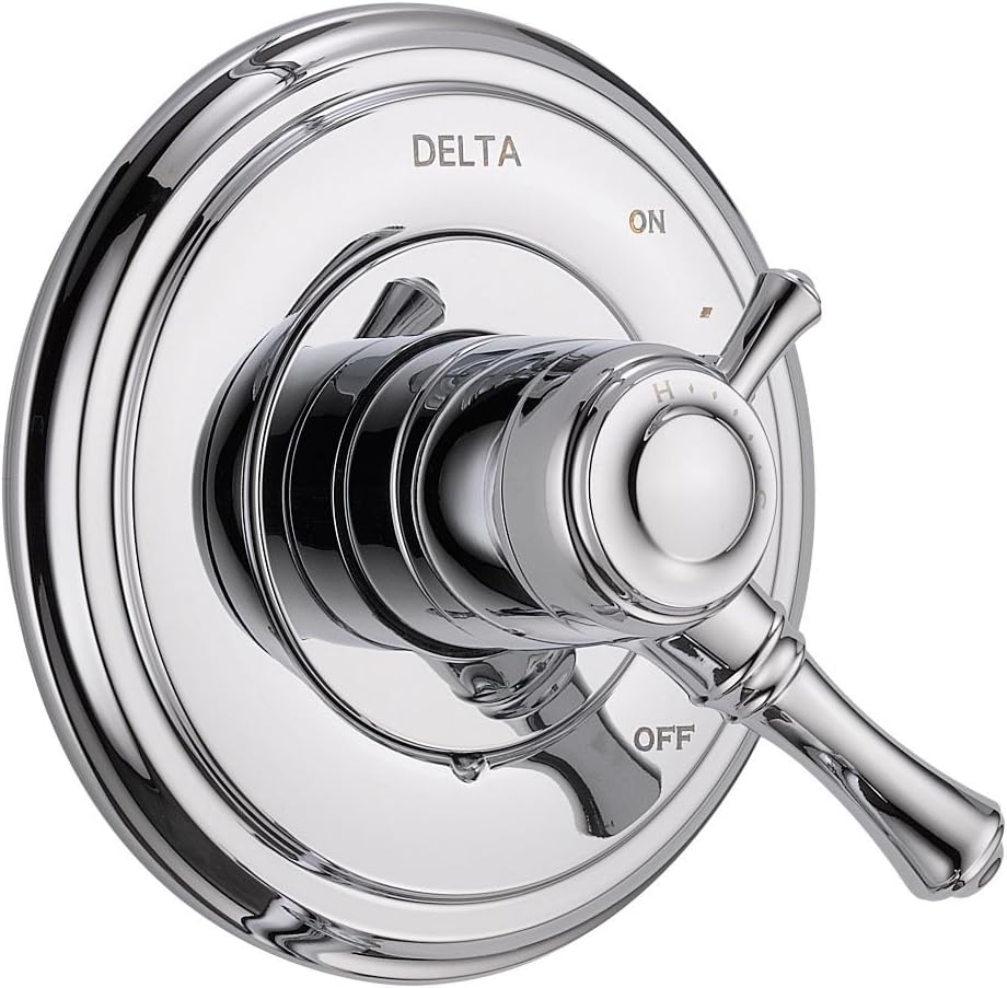 Delta Faucet Cassidy 17 Series Dual-Function Shower Handle Valve Trim Kit, Polished Nickel T17097-PN (Valve Not Included) image 3