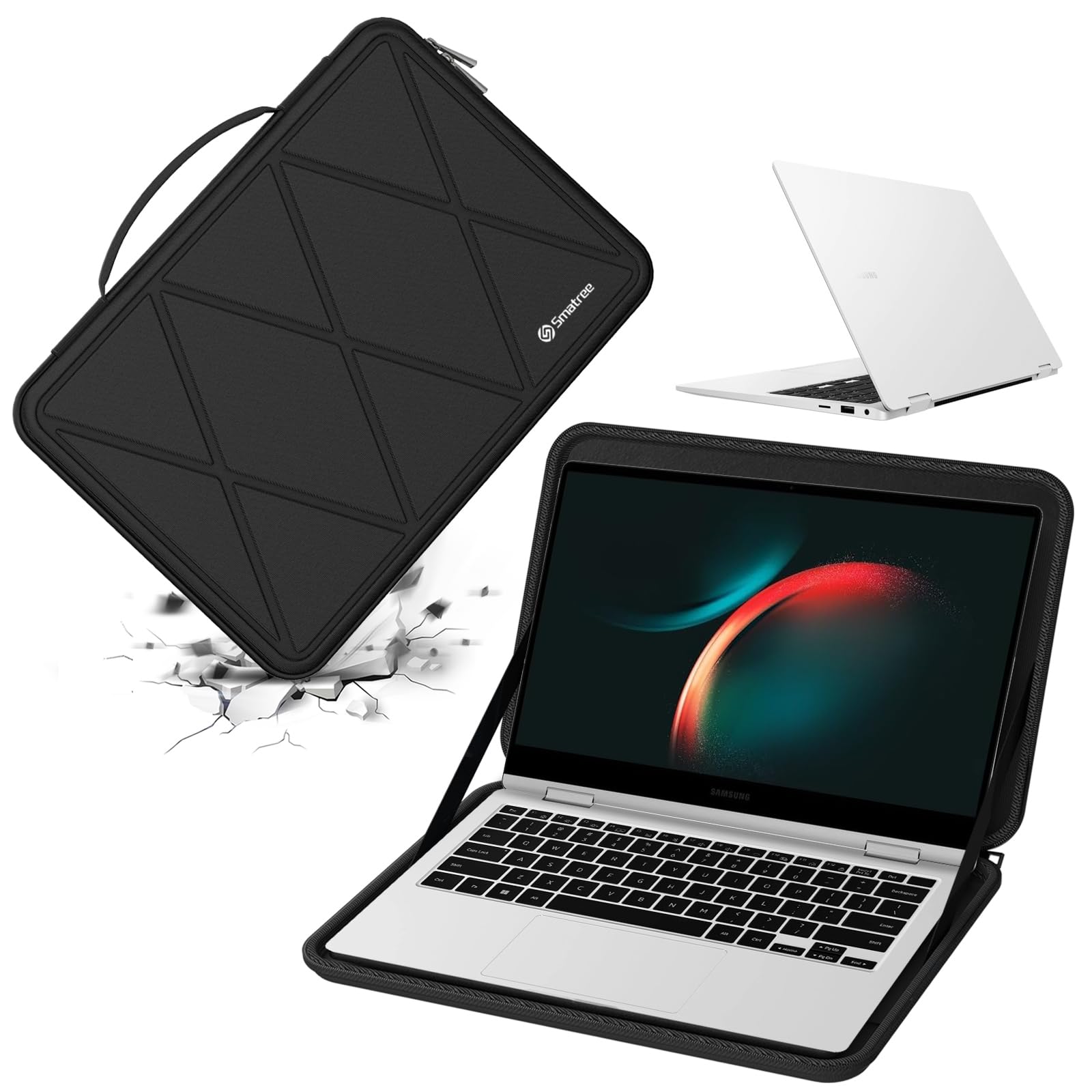 Smatree Hard EVA Protective Sleeve Compatible For 18 Inch MSI Stealth A18 AI Co