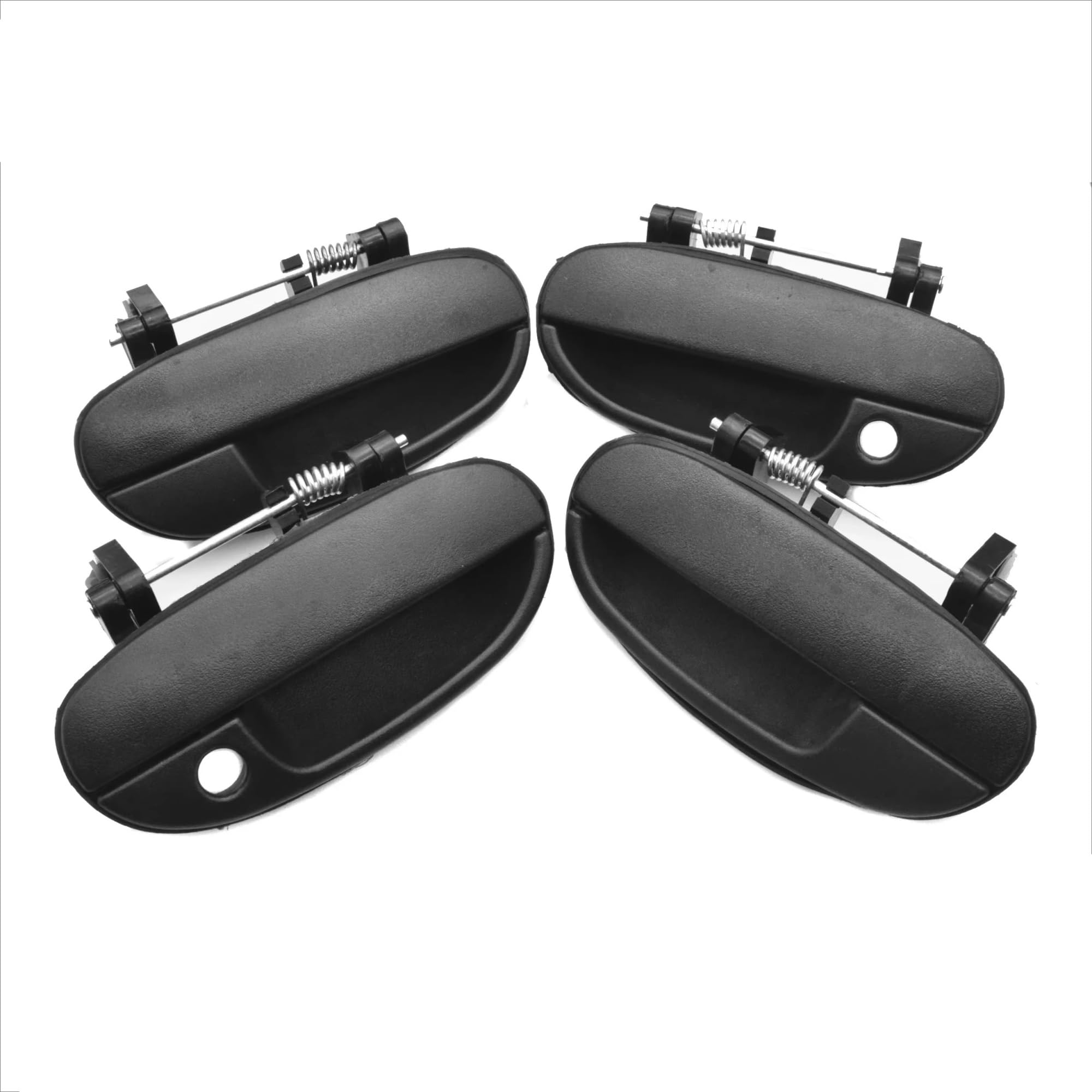 Hufagyg 2 Pcs Rear Lh Rh 1/2/4 Pcs For Car Outside Door Handle Front Or Rear Left Driver