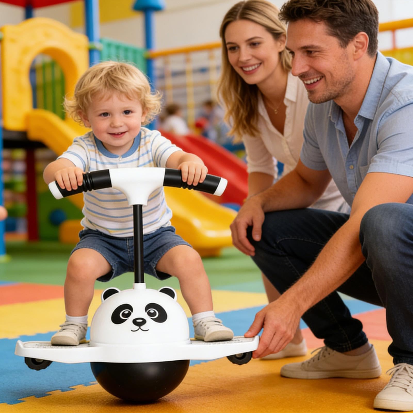 Generisch Balance piłka do skakania z uchwytem dla dzieci, zabawka z
