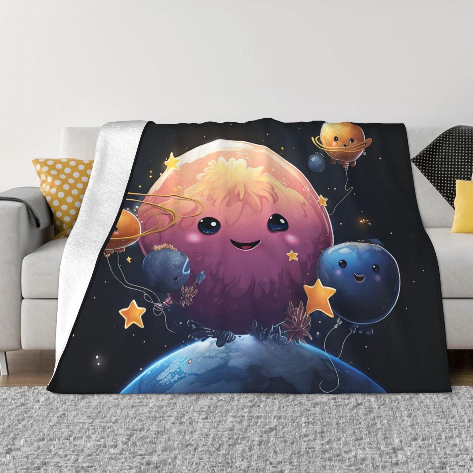 Couverture en micro polaire confortable pour éliminer le froid du lit