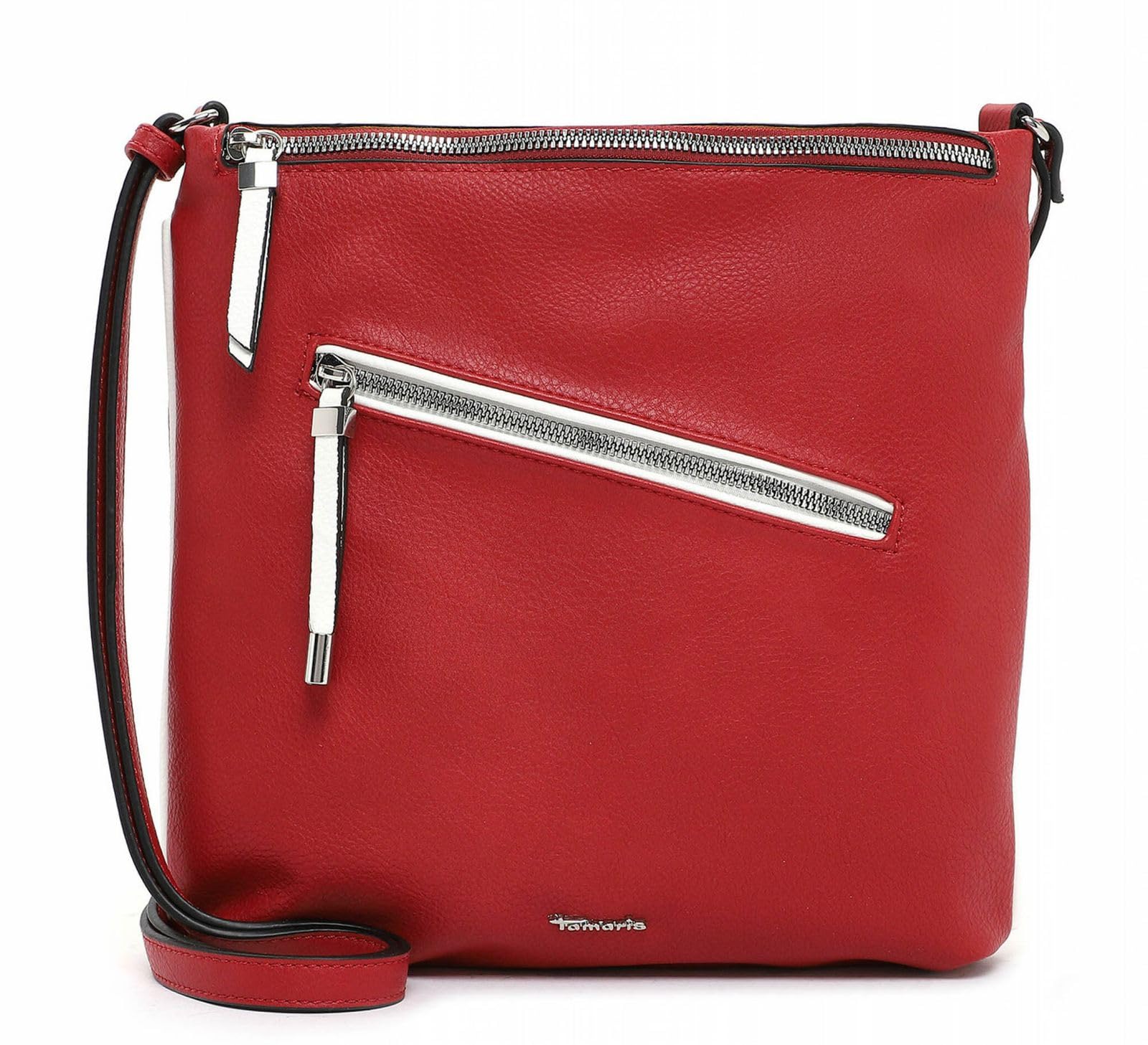 Tamaris Corinna crossover bag red aux finitions soignées - 6