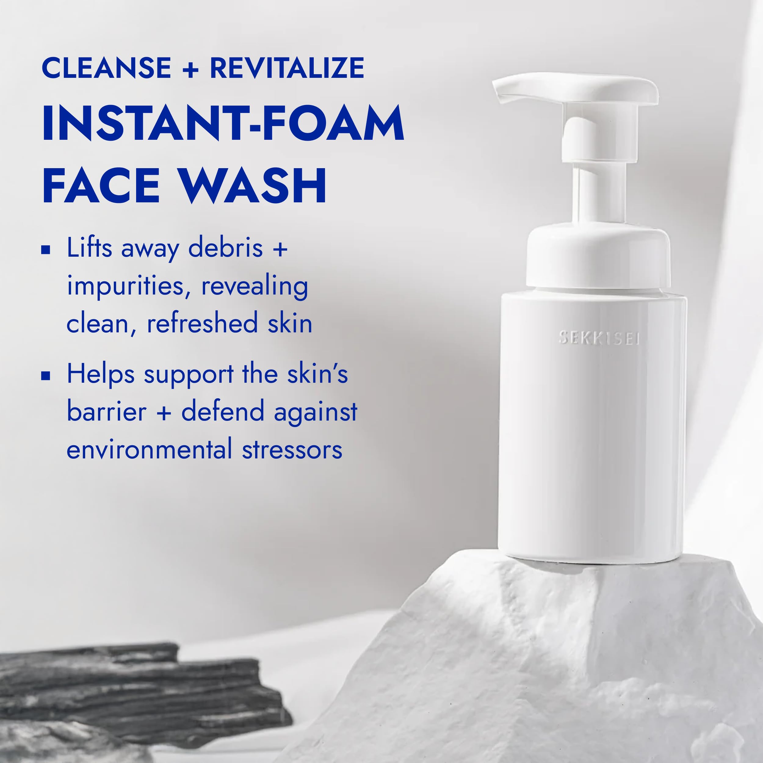 Amazon.com: SEKKISEI CLEAR WELLNESS Gentle Wash, Facial Cleanser