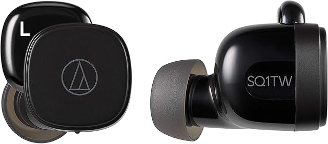 Audio-Technica ATH-SQ1TW Truly Wireless Earbuds with Hear-Through Function