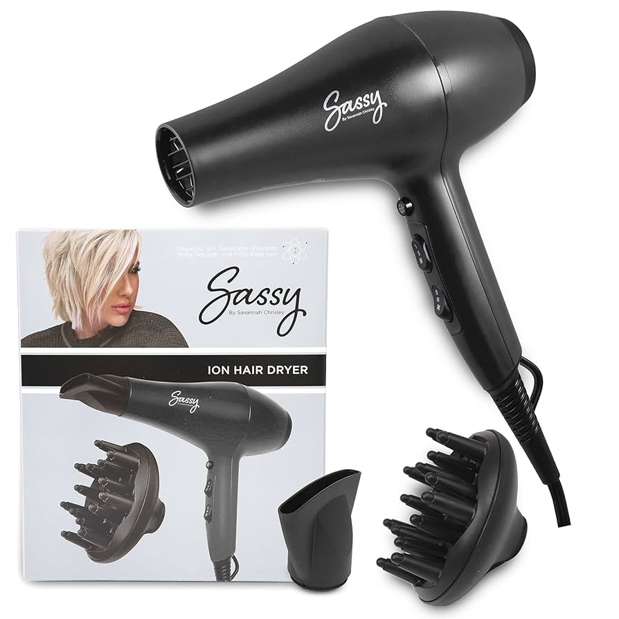 ヘアドライヤー Salon Sense ION BALANCE HAIR DRYER Amazon.com : Sassy Ceramic Ion Hair Dryer, 1875-Watt Salon