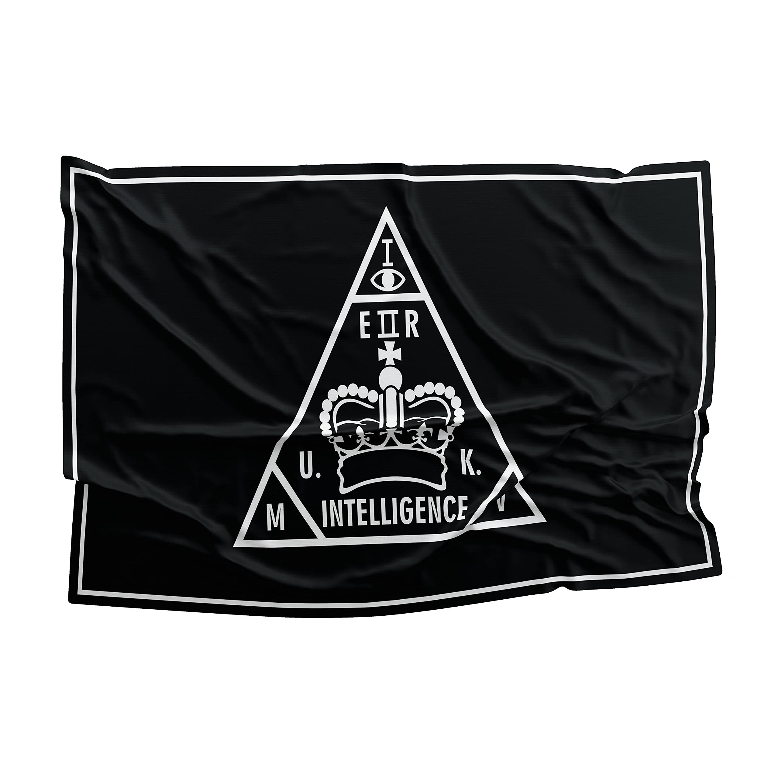 Apedes - Bandera de seguridad MI5 (3 x 5 pies)