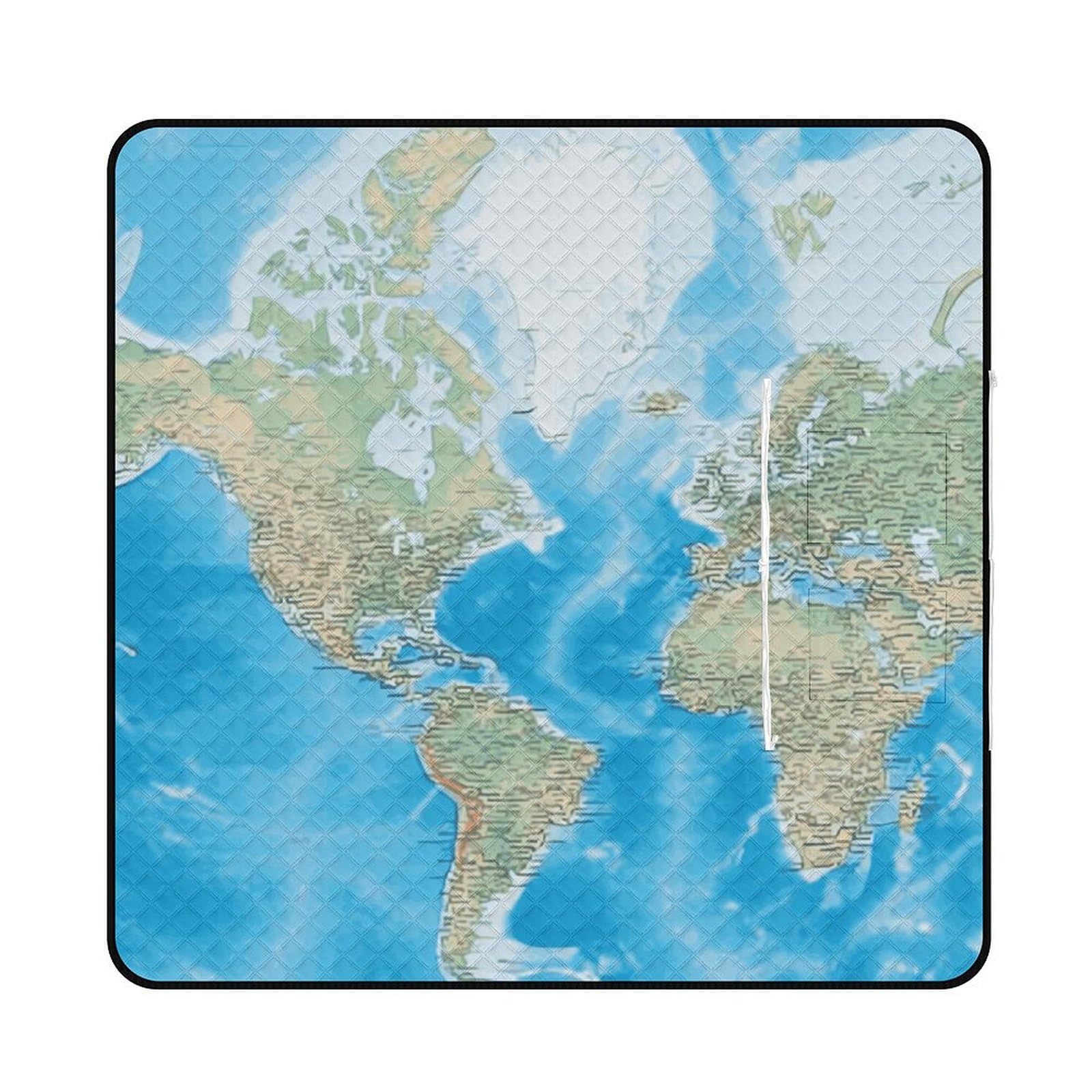 Couverture pique-nique imperméable zippée pour une isolation parfaite du sol