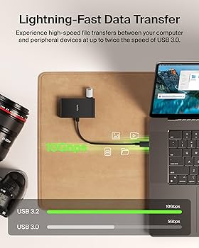 Amazon.com: Belkin Connect USB-C to 4-Port Hub, Multiport