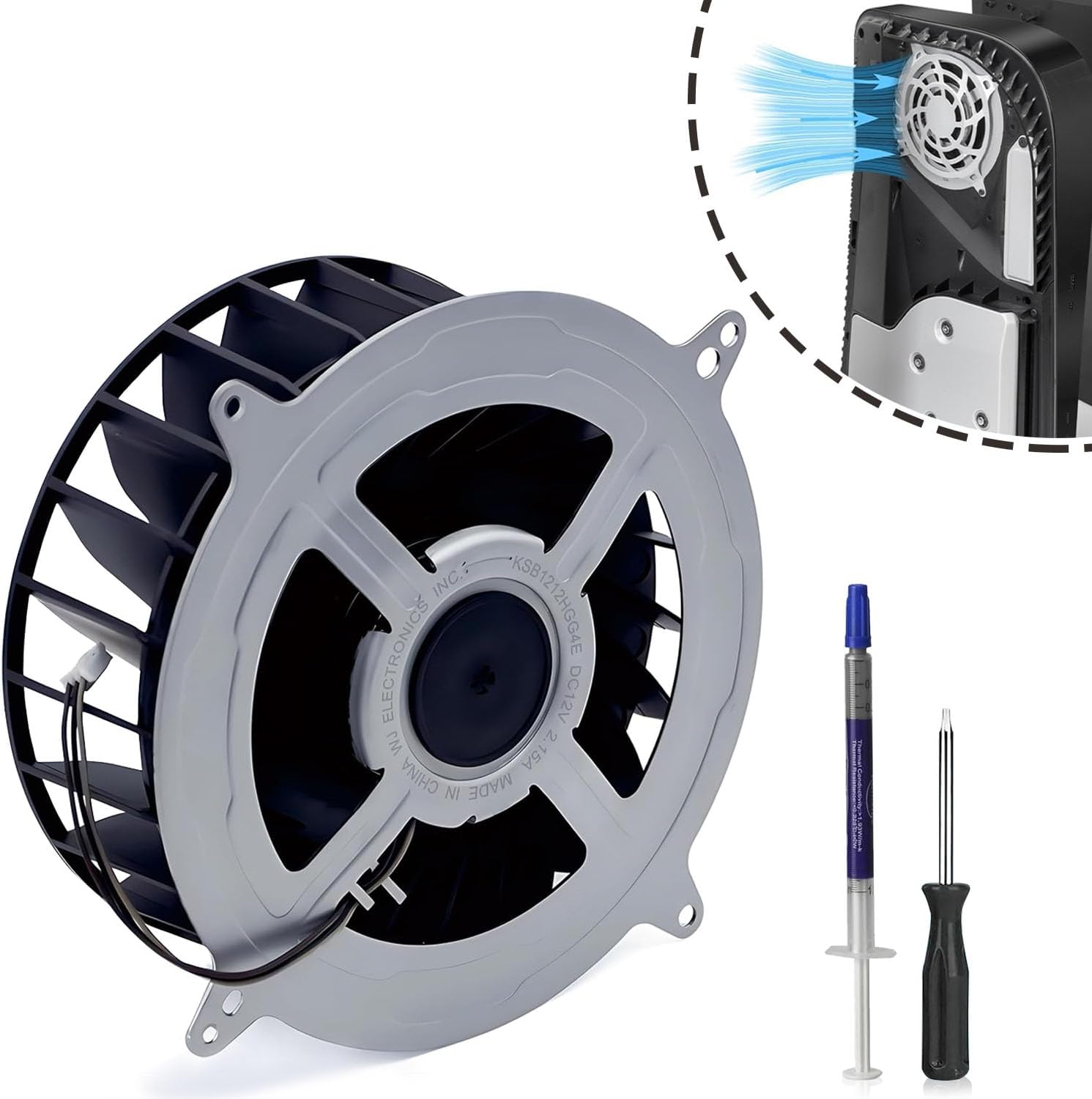 PS5 Replacement Cooling Fan