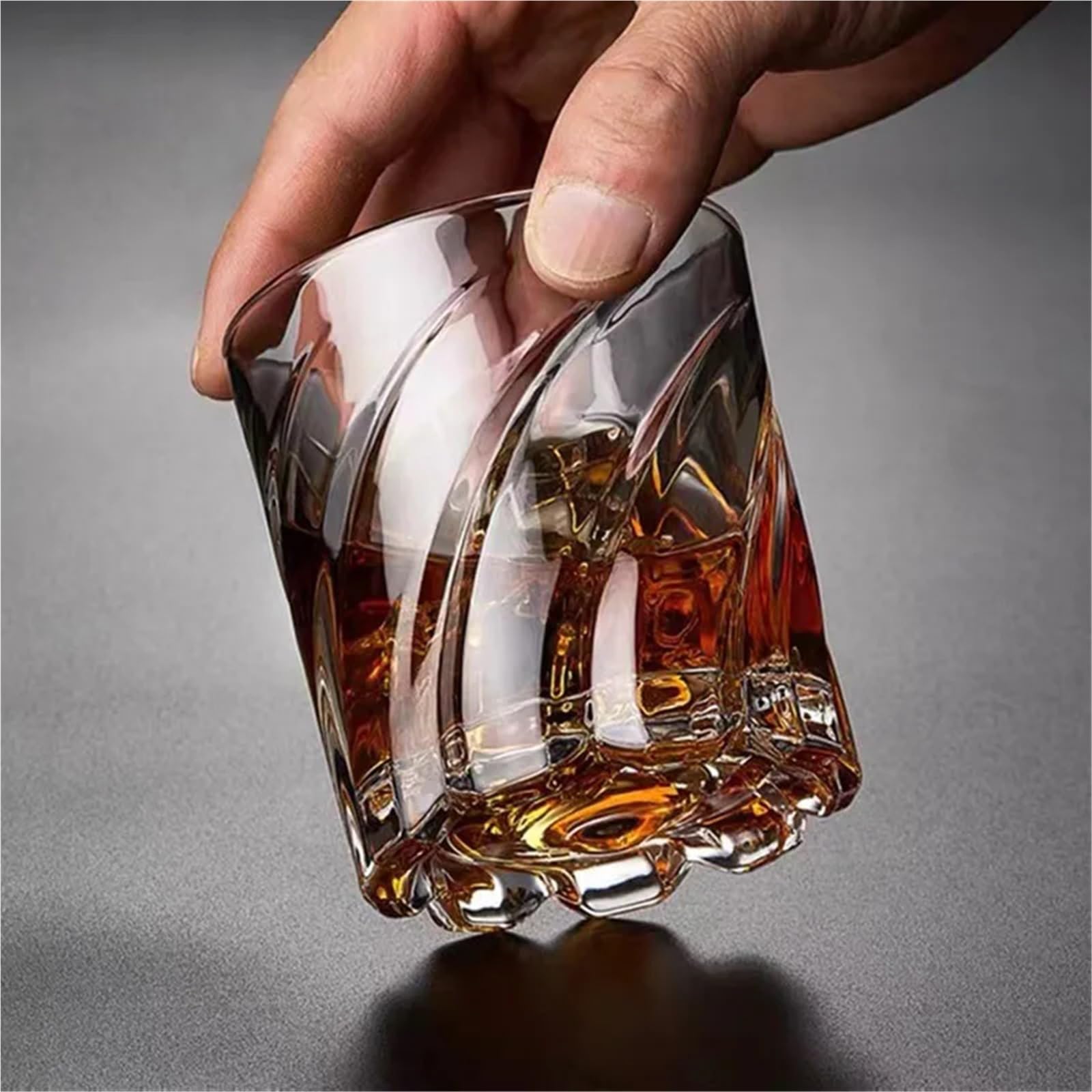 Kristallgläser Rundes Trinkgeschirr aus Glas, transparent, Gletscher-Cocktails, Trinkglas, Becher, Trinkbecher, Saft, Milch, Cocktail-Trinkgläser