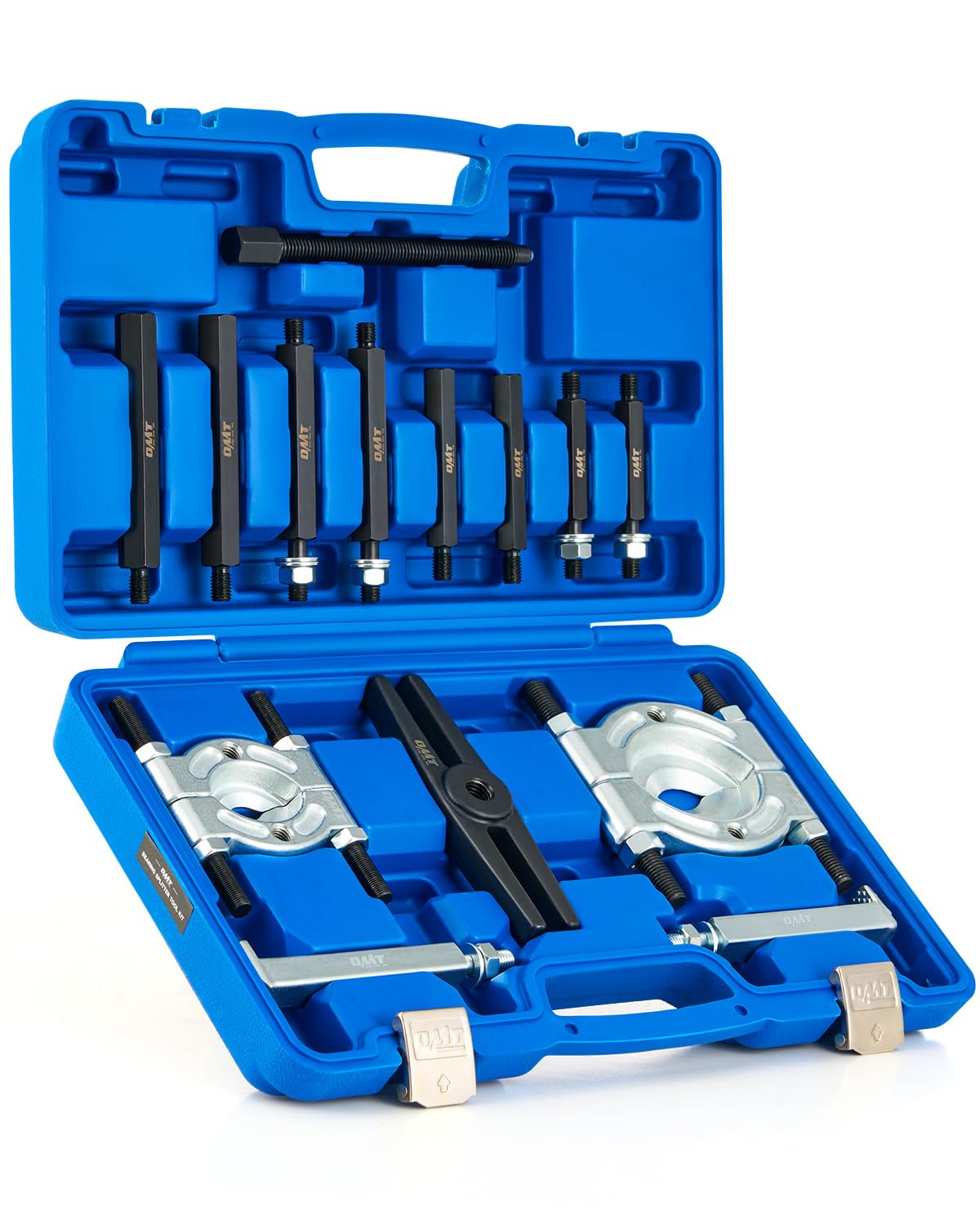 Orion Motor Tech 5 Ton Bearing Puller Set Separator Kit with 50mm and 75mm (2" and 3") Jaws for Wheel Hub, Axle, Gears and Pulleys