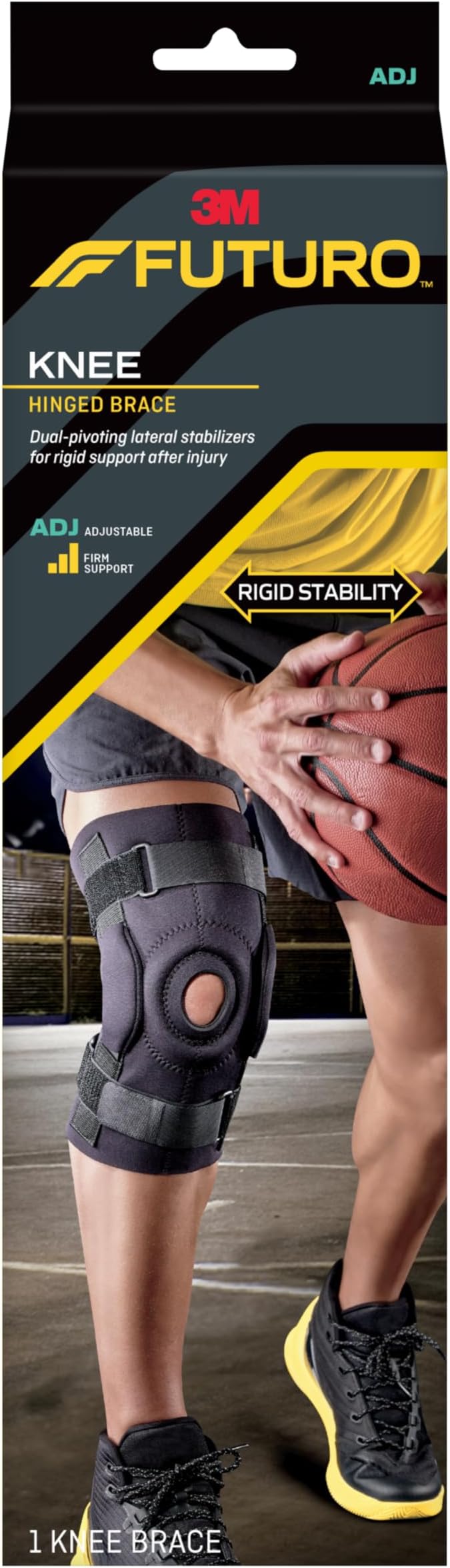 Hinged Knee Brace, Adjustable