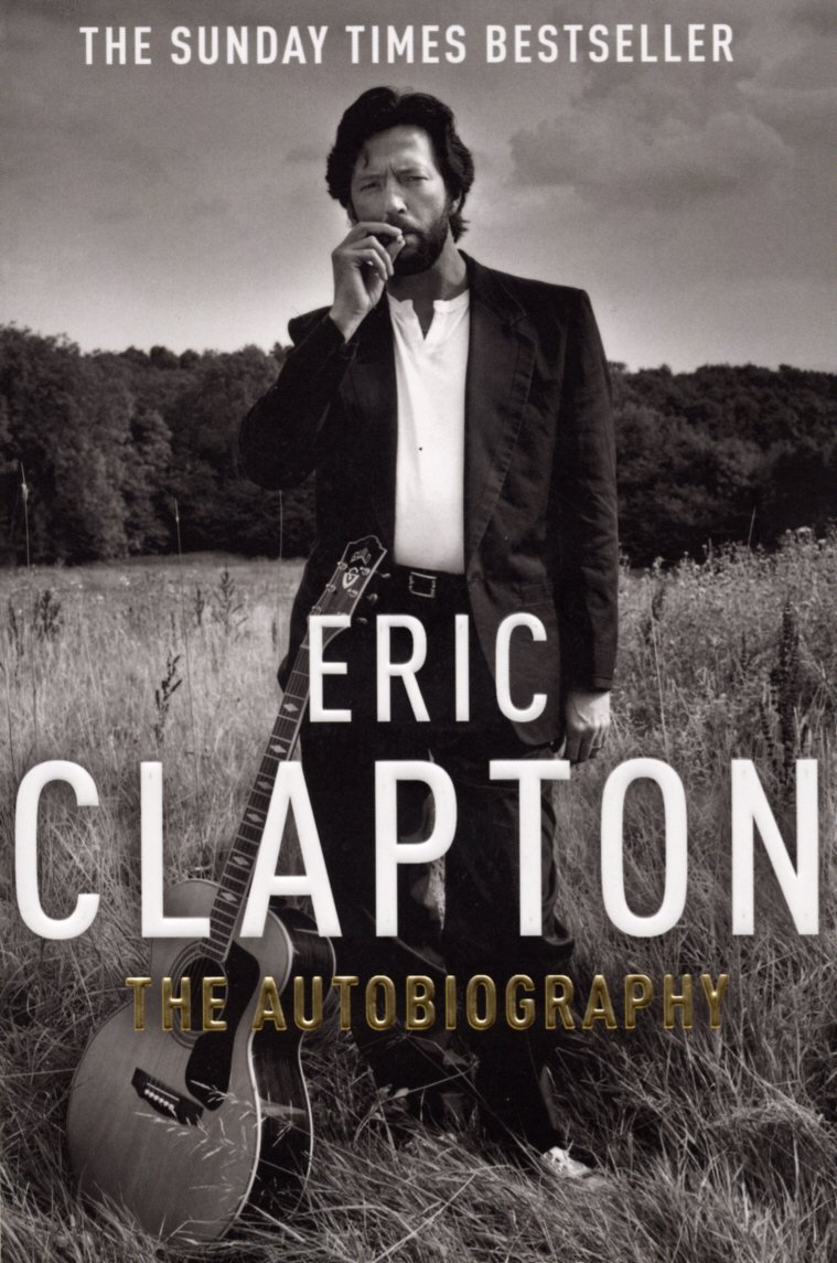 Eric Clapton Autobiography livre en anglais pour fans de rock