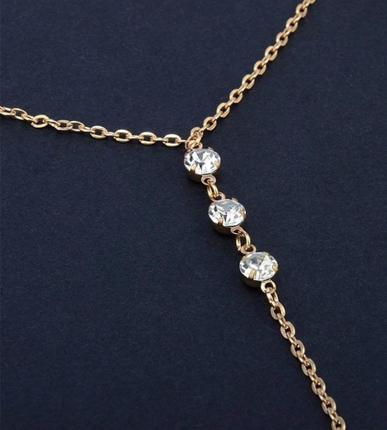 MODRSA Body Chain Belly Chain Silver Gold Waist Chain Body Chain Jewelry for Women Body Jewelry for Women Waist Chains Belly Chains for Women Chain Bra Lingerie - Image 7