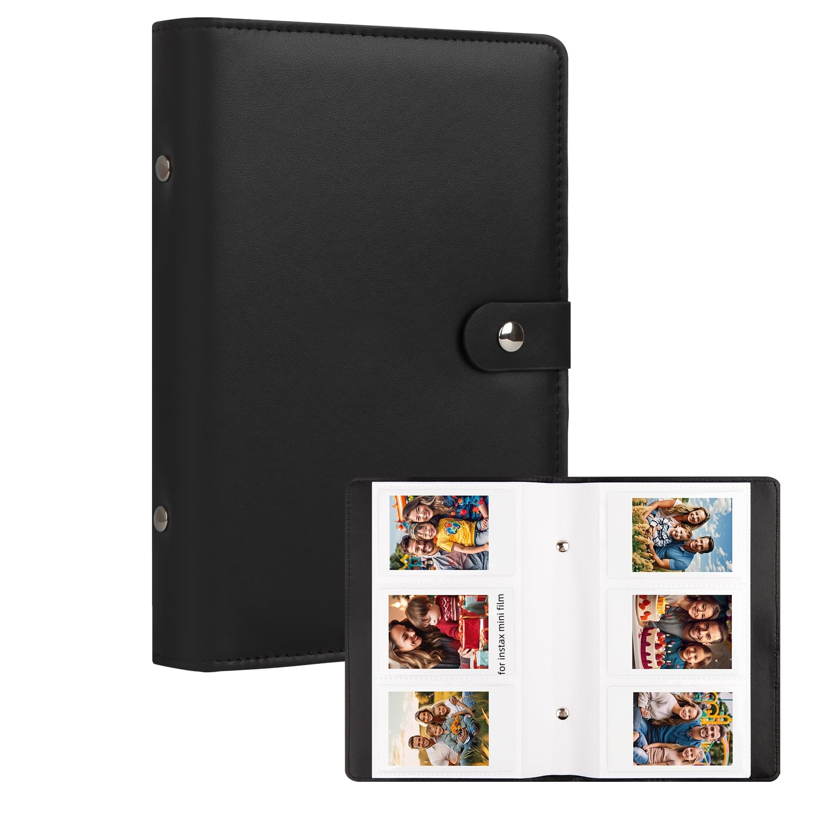 Sourcing Map Lot De 3 Mini Albums Photo, 36 Poches, 10 X 10