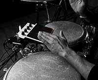 Vista 2 de Roland Almohadilla de batería electrónica de percusión, percusión (SPD-1P), blanca, Small Rockem Music