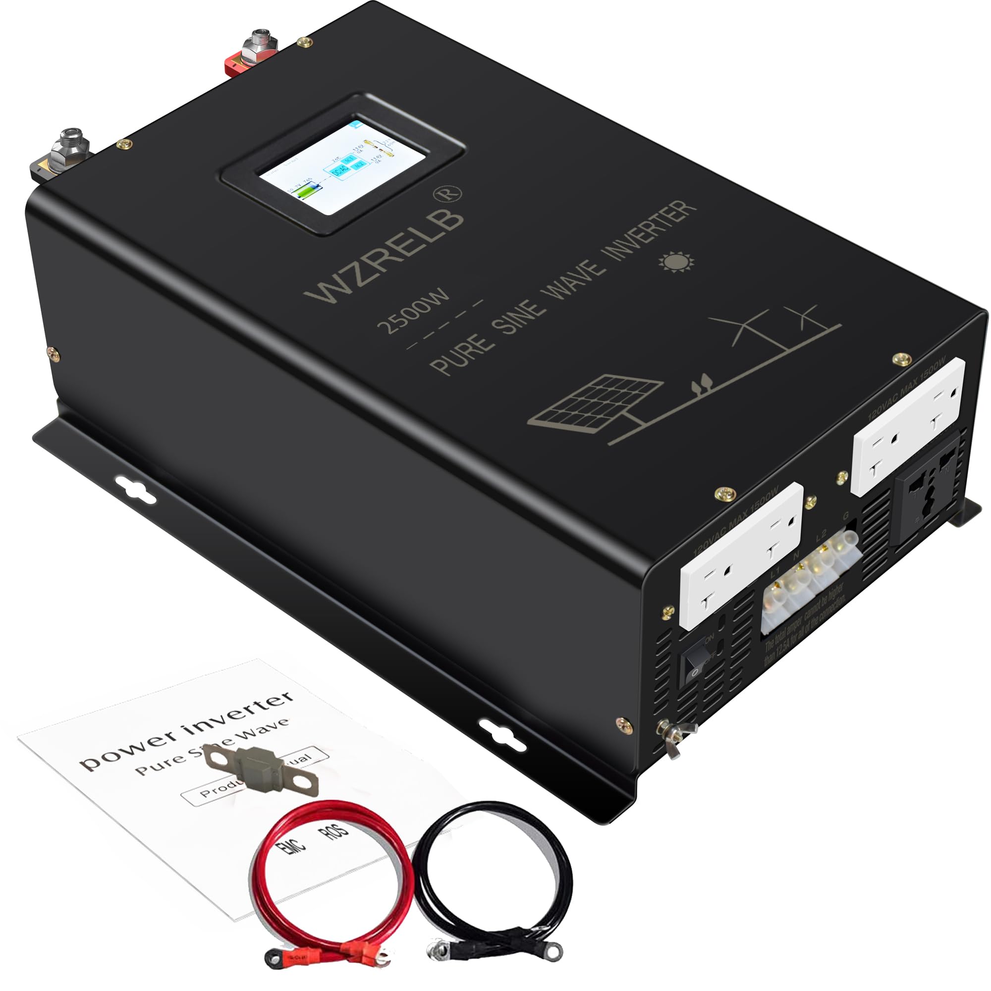 Amazon.co.jp: スプリットフェーズパワーインバーター 2500W 36V 純正 